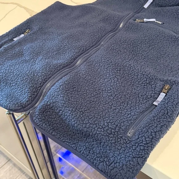 Patagonia Retro Pile Vest Men's XL Blue Navy Full Zip Pile Fleece Outdoor - Picture 13 of 15